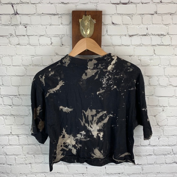 Diamond Dust Bleached Crop Top - Picture 4 of 4